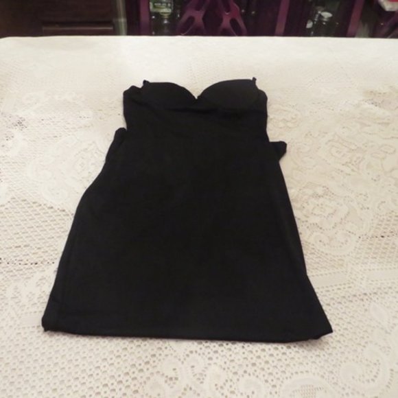 NWOT Elegant Solid Camisole Bodycon Maxi Dress - Picture 3 of 3